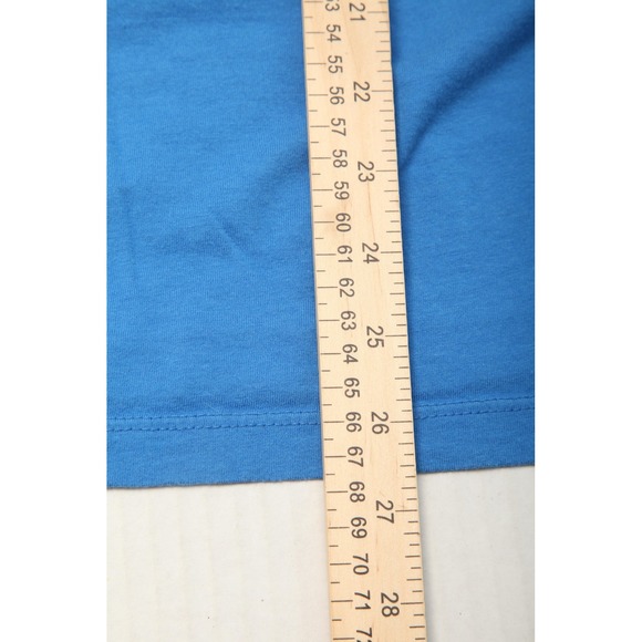 Ariat Shirt Mens Medium Blue Land Of The Free Graphic Tee Buckle Cotton Casual - Picture 9 of 10